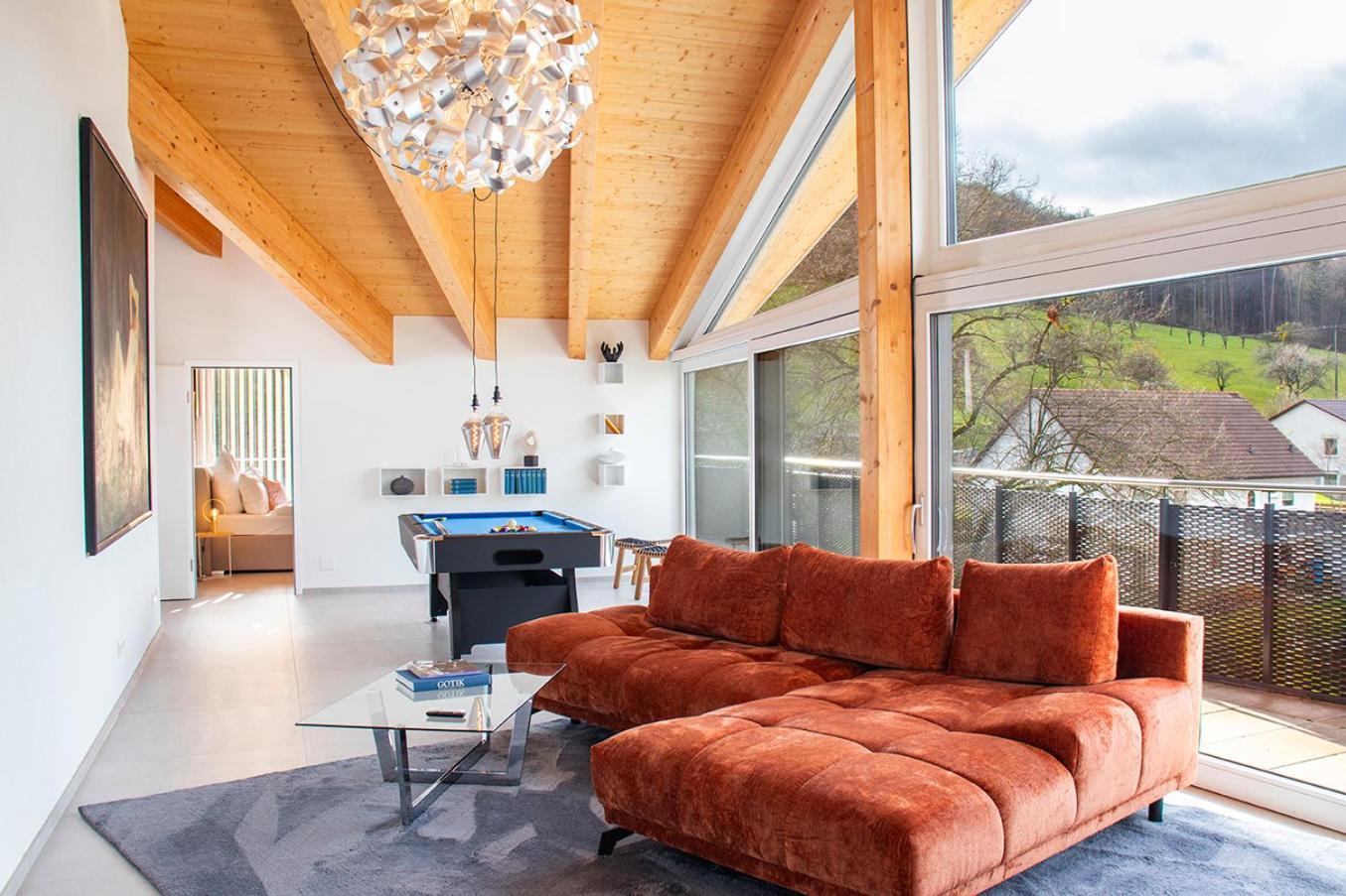 ※Luxus Loft Mit Boxspringbetten Und Heimkino ※ インツリンゲン エクステリア 写真