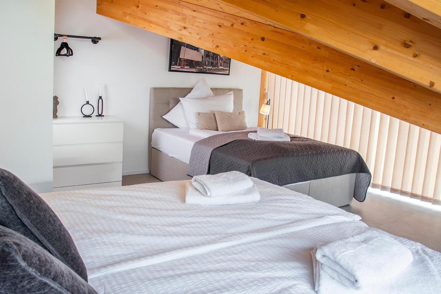 ※Luxus Loft Mit Boxspringbetten Und Heimkino ※ インツリンゲン エクステリア 写真